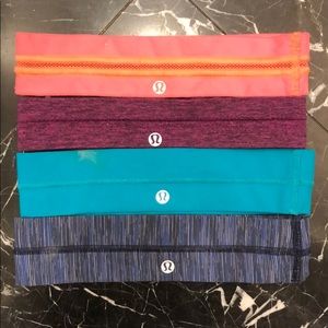 BUNDLE⭐️ 4 LULU-LEMON HEADBANDS